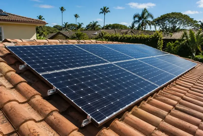 Installation de panneaux solaires à Thiant